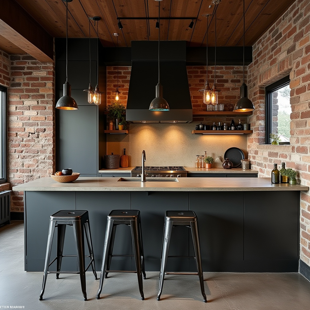 cozy boho kitchen 17
