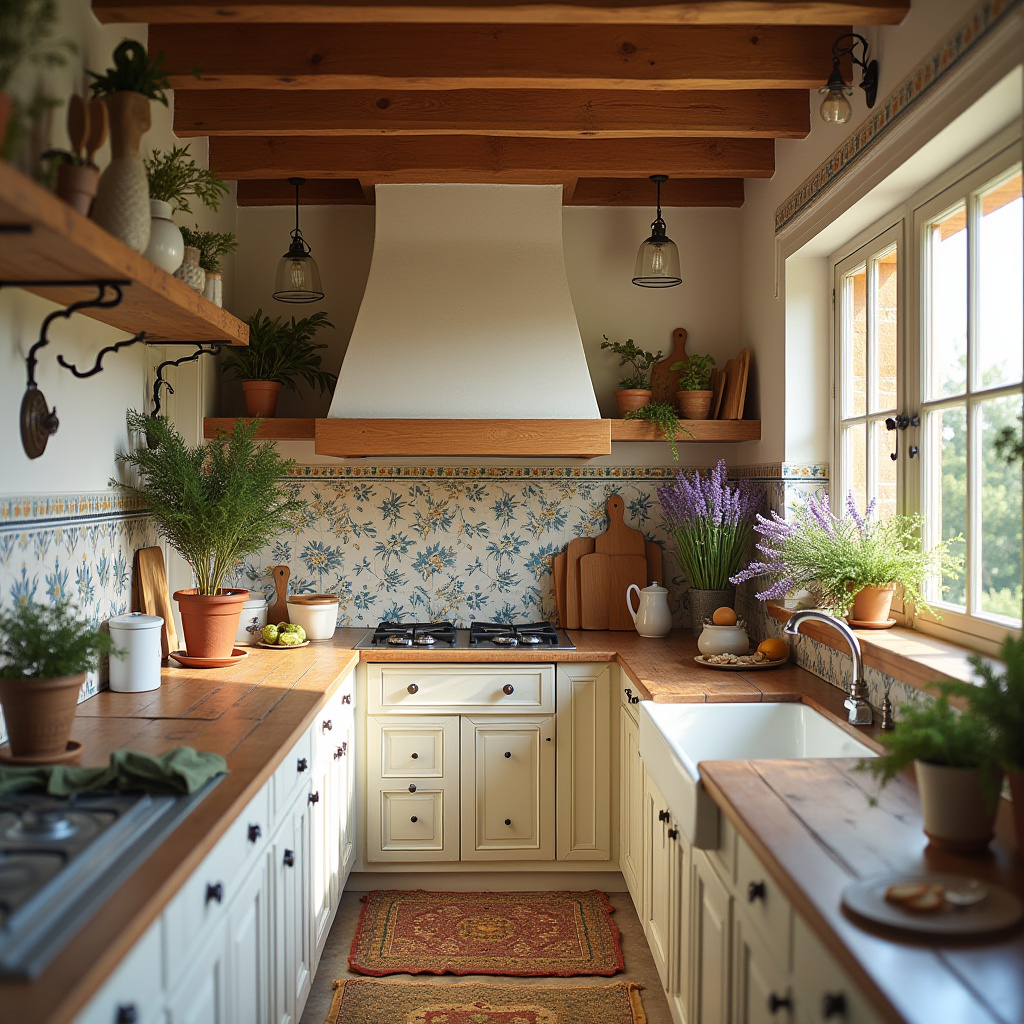 cozy boho kitchen 20