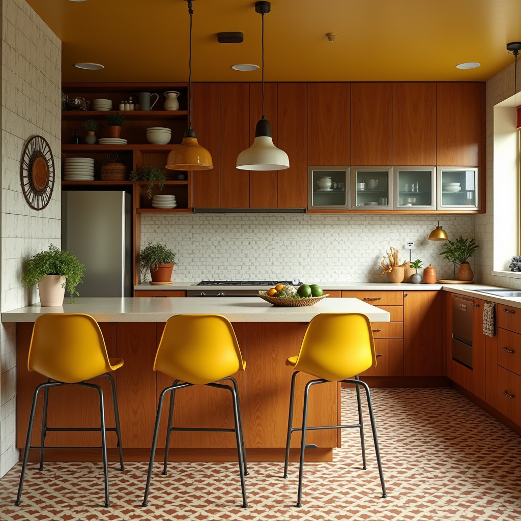 cozy boho kitchen 26