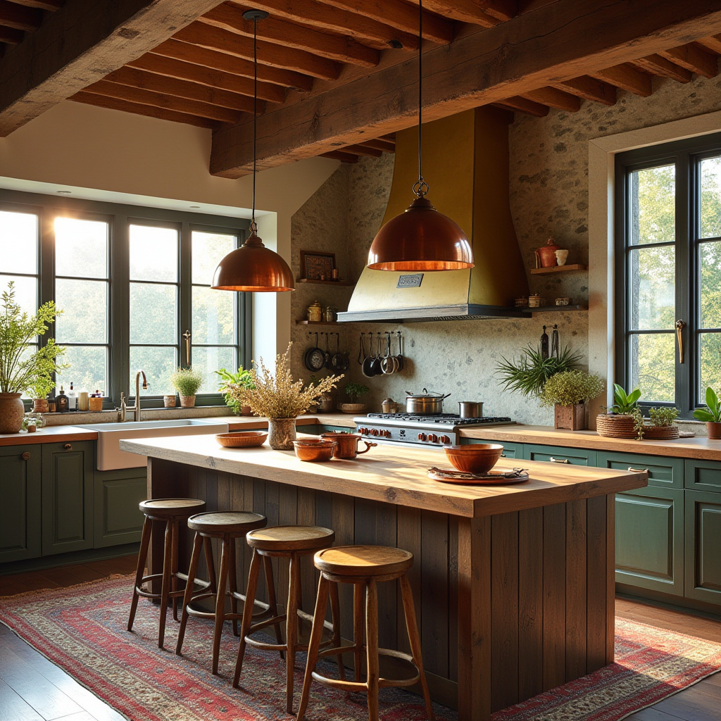 cozy boho kitchen 3
