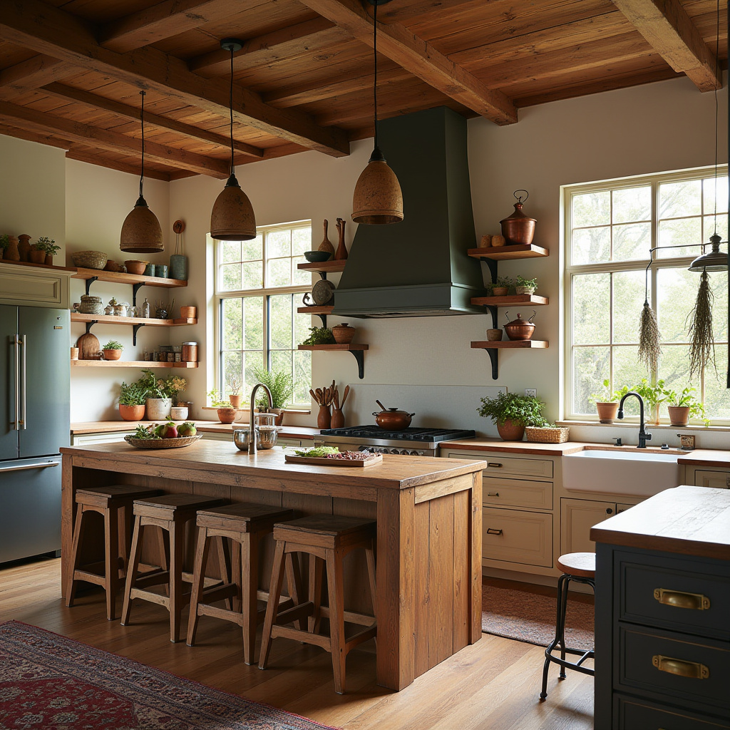 cozy boho kitchen 4