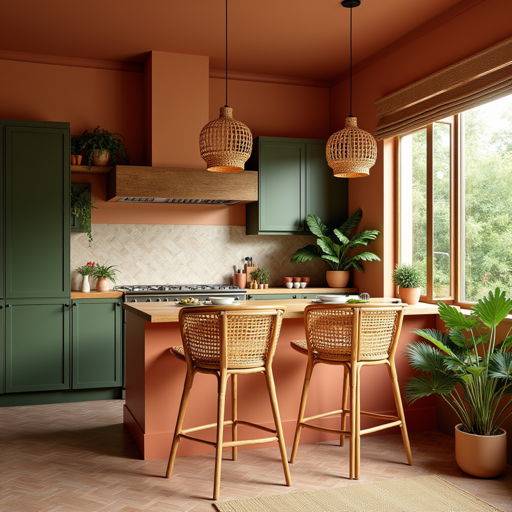 cozy boho kitchen 6