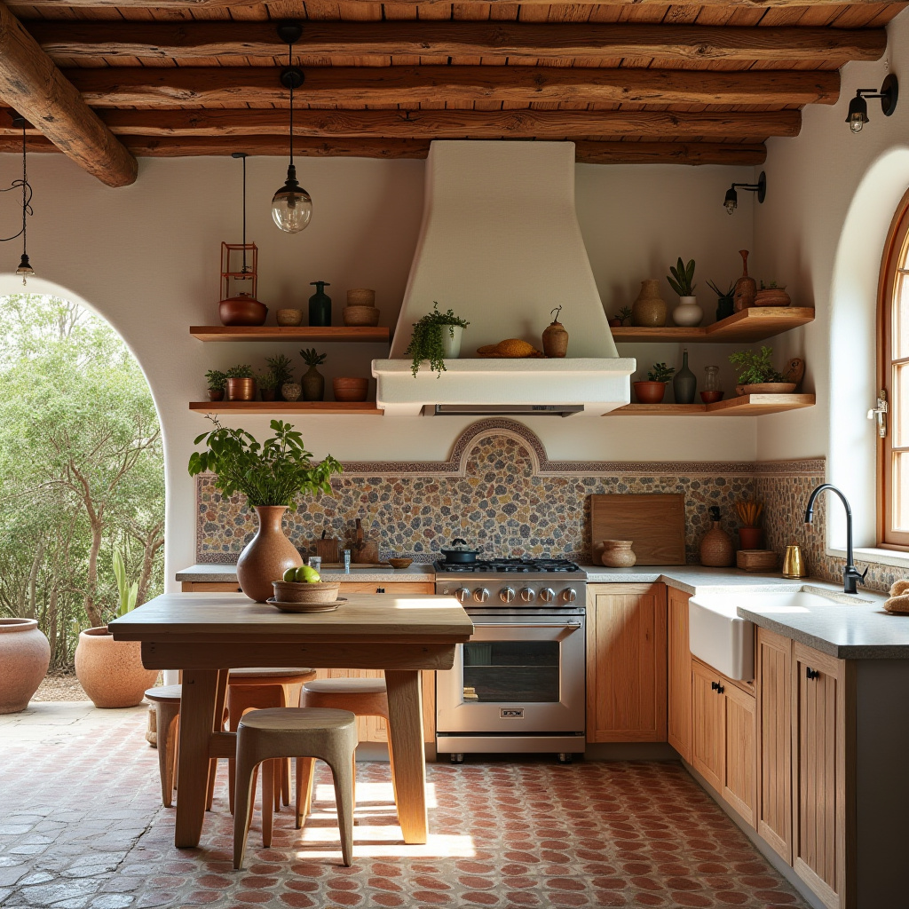 cozy boho kitchen 7
