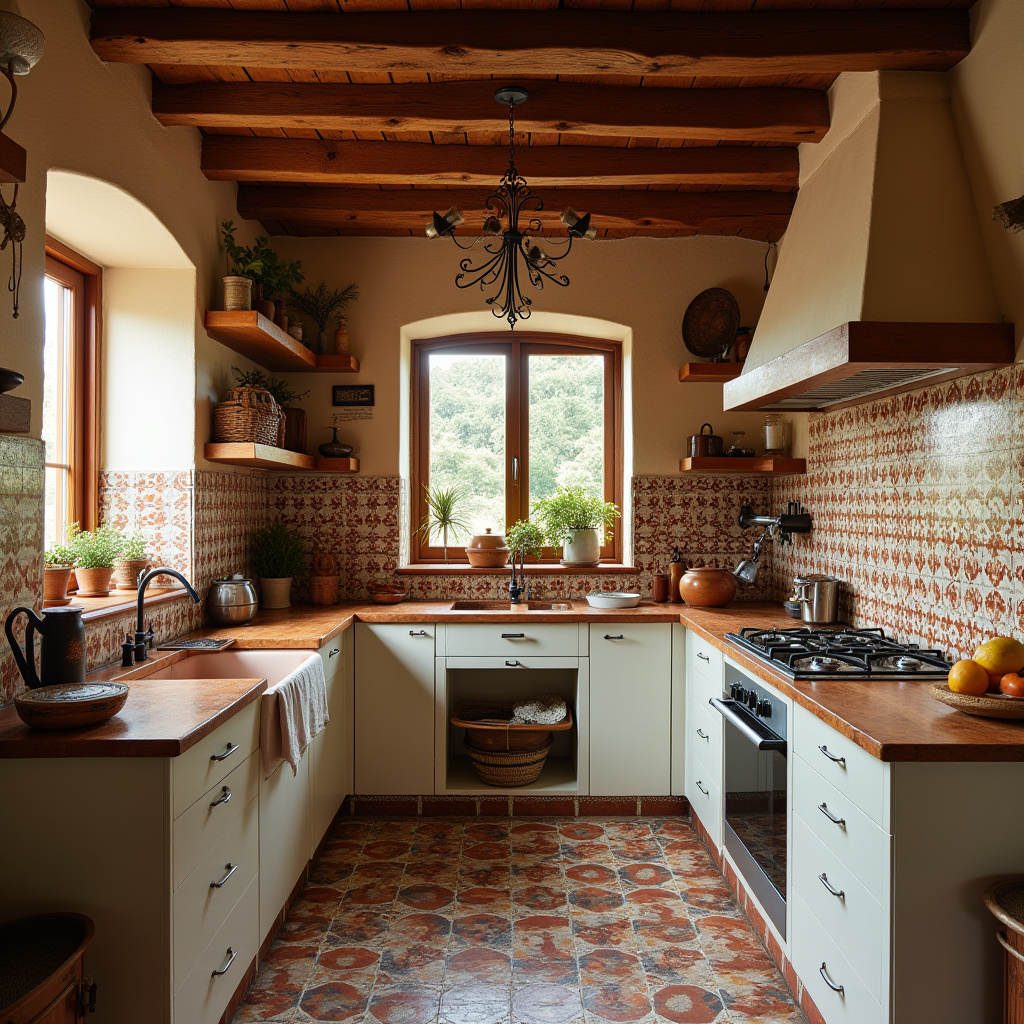 cozy boho kitchen 8