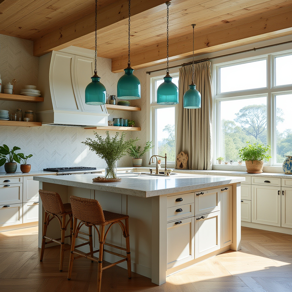 cozy boho kitchen 9
