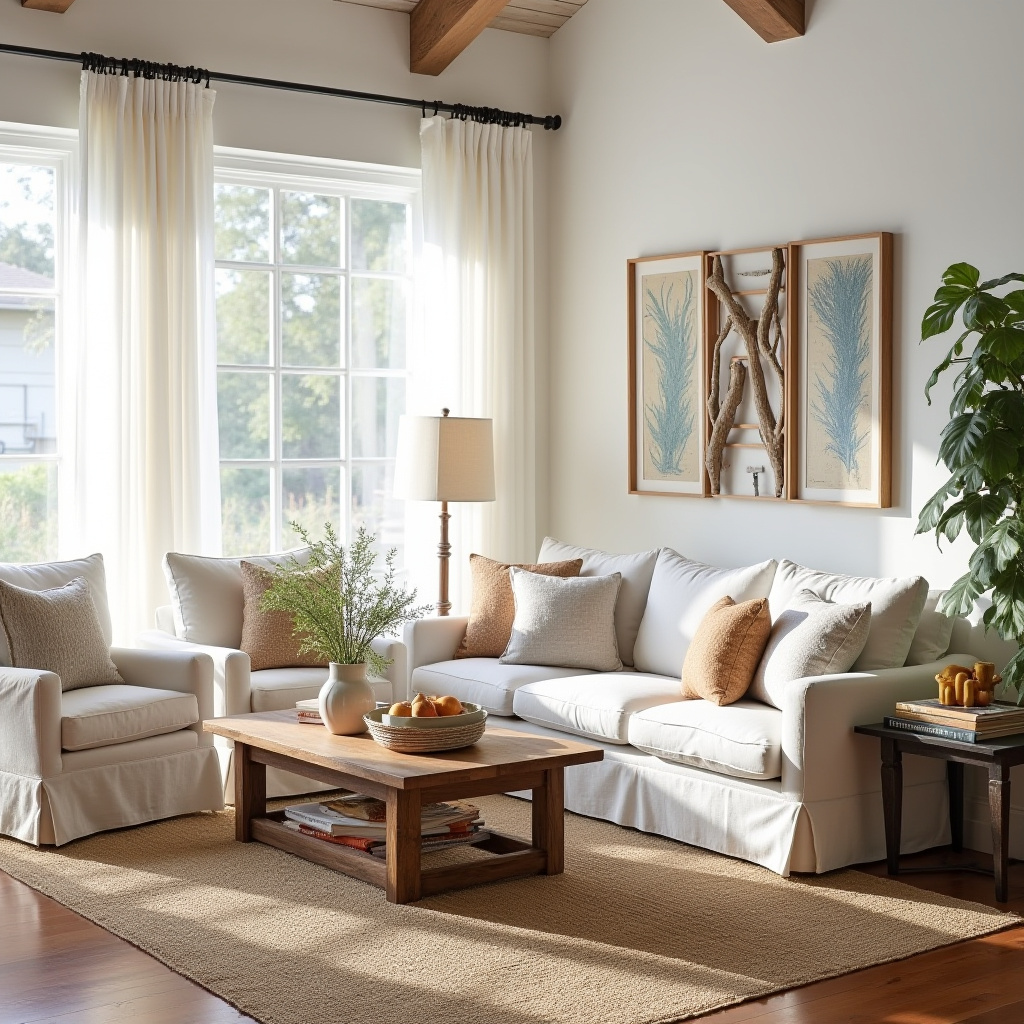 cozy boho living room 12