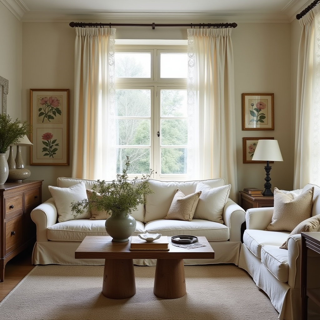 cozy boho living room 20