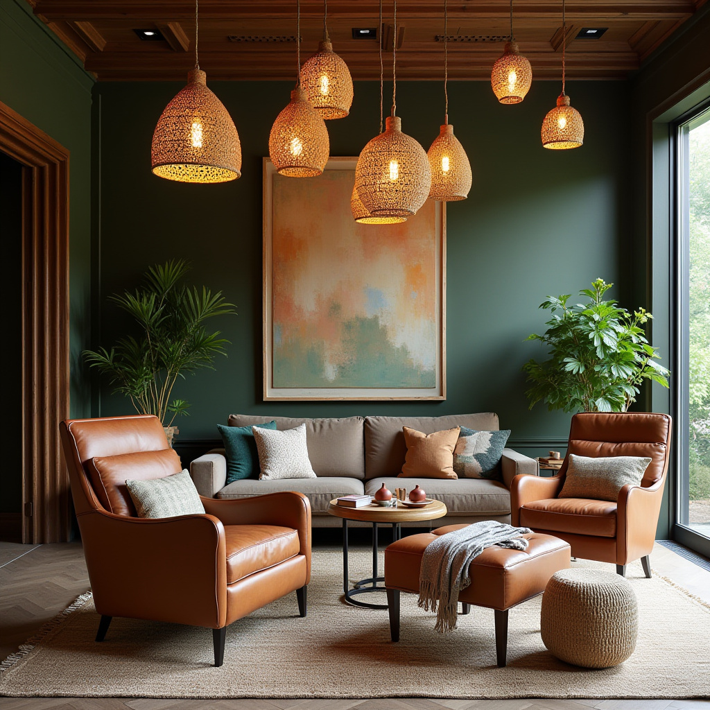 cozy boho living room 3