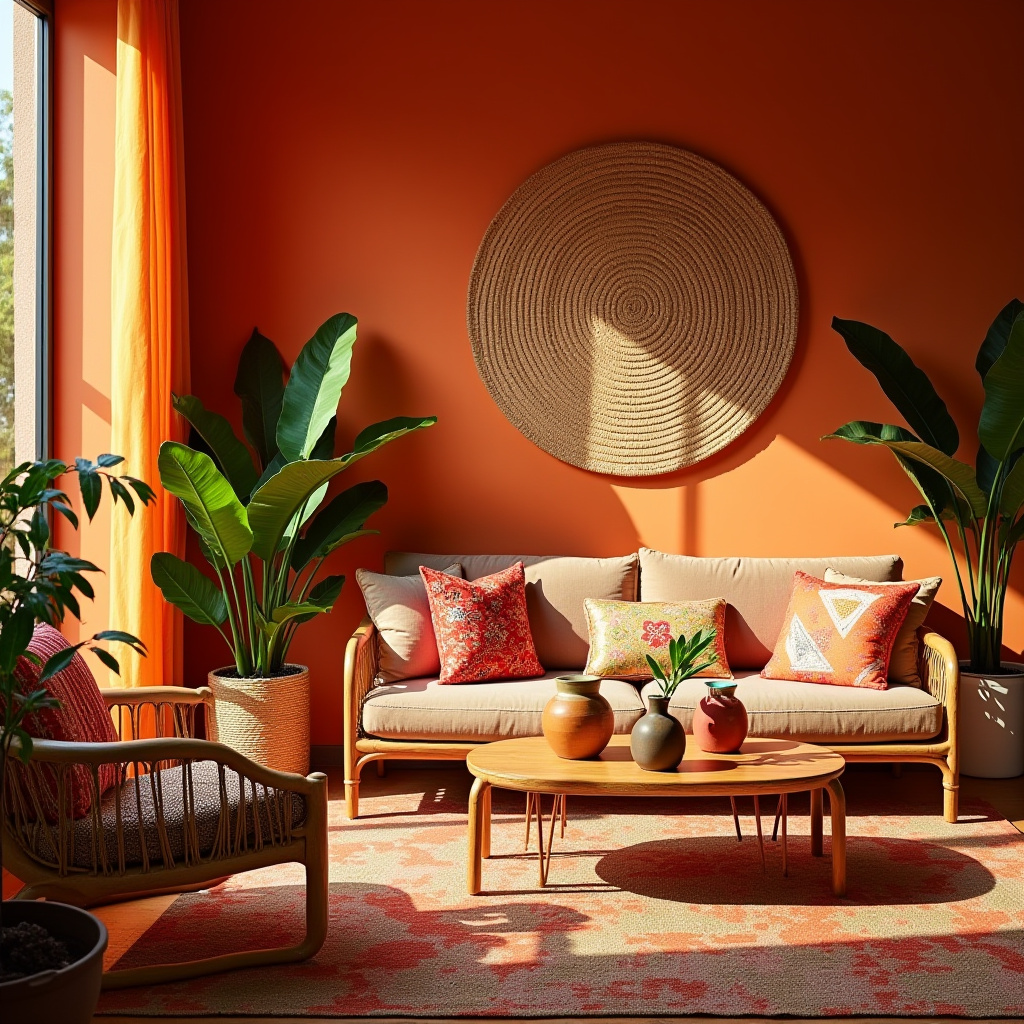 cozy boho living room 31