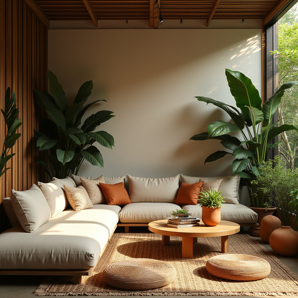 cozy boho living room 6