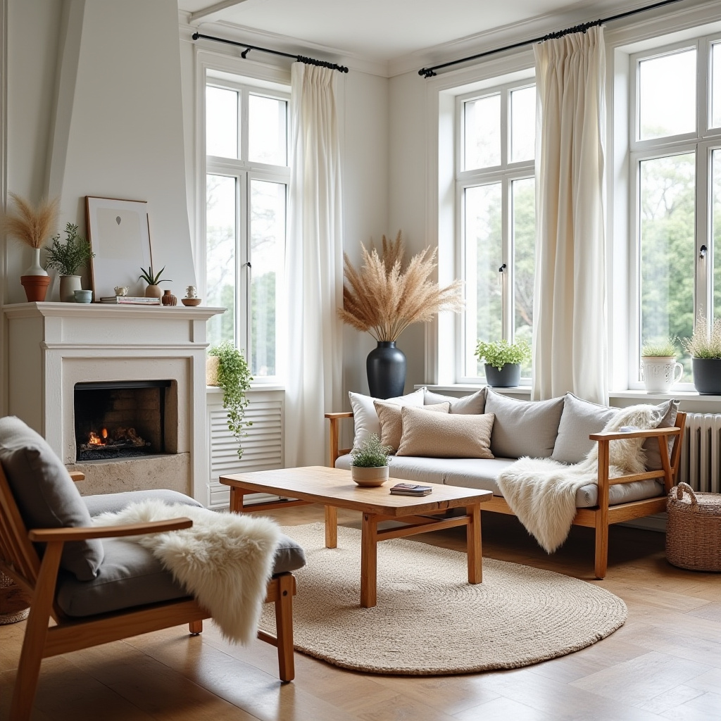 cozy boho living room inspiration 21