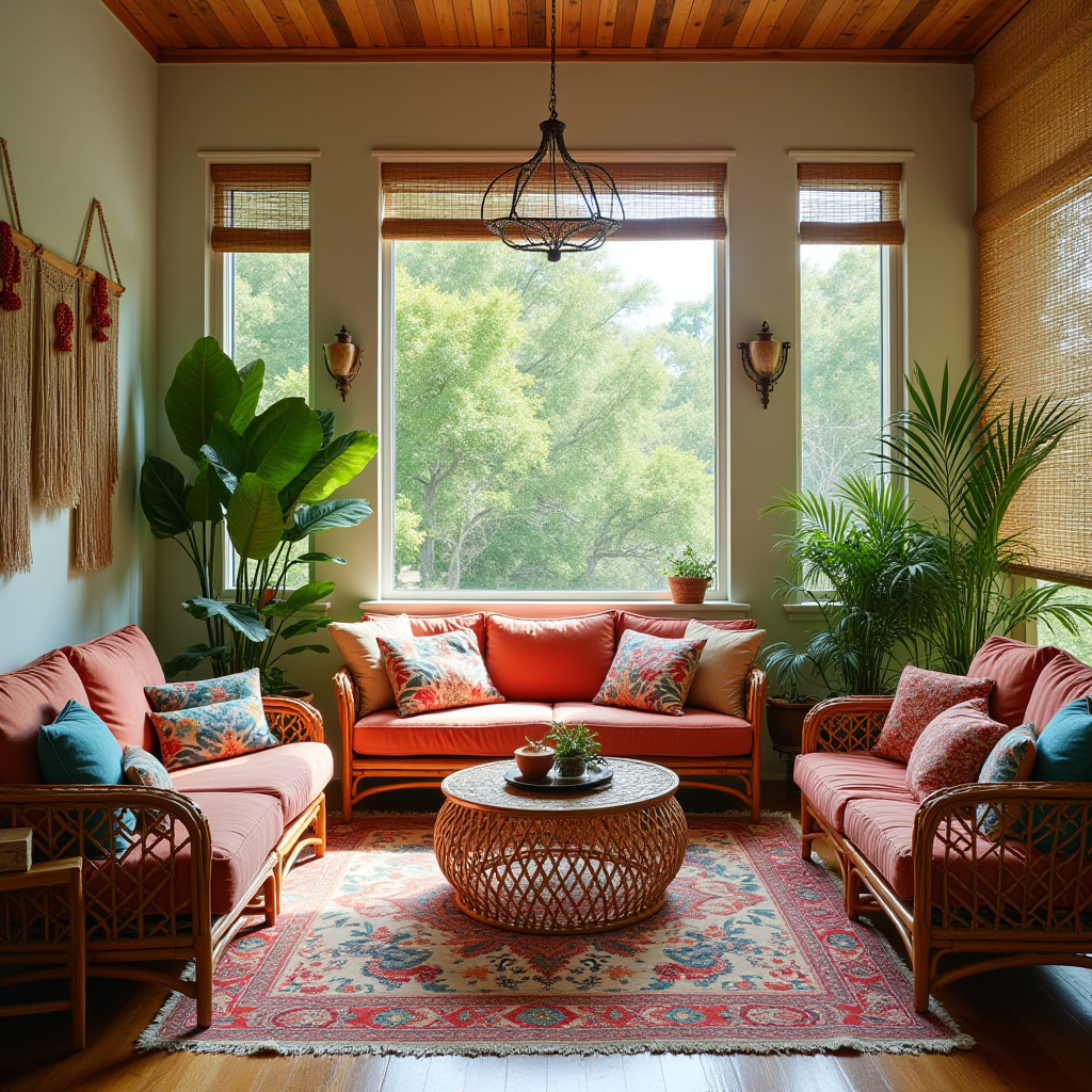 cozy boho living room inspiration 26