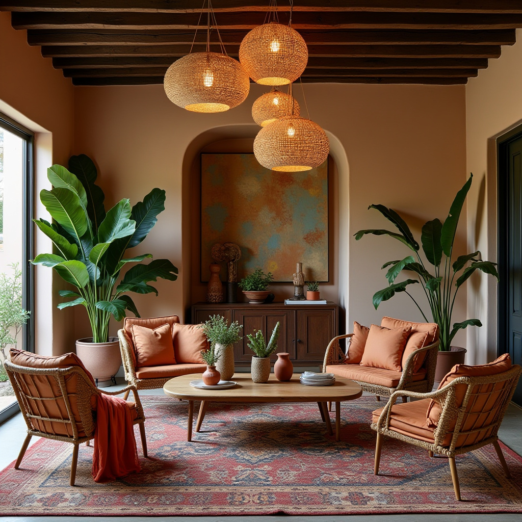 cozy boho living room inspiration 4