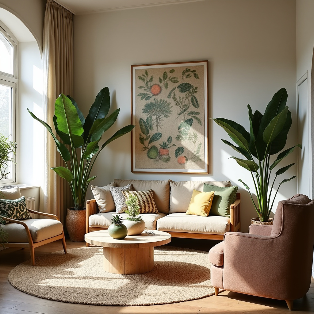 cozy boho living room inspiration 40