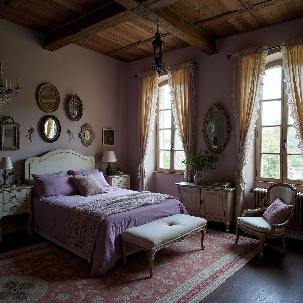 dark boho bedroom 32