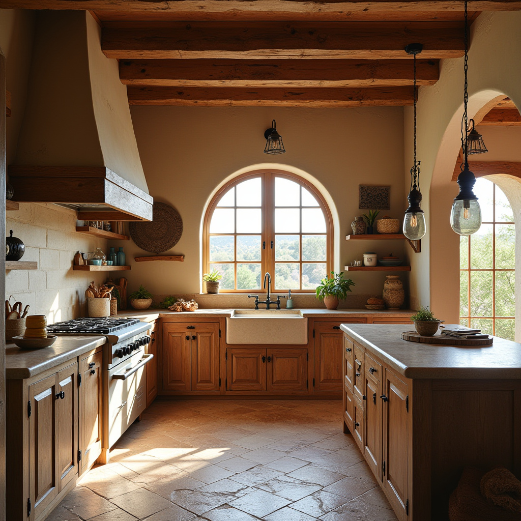 dark boho kitchen ideas 7