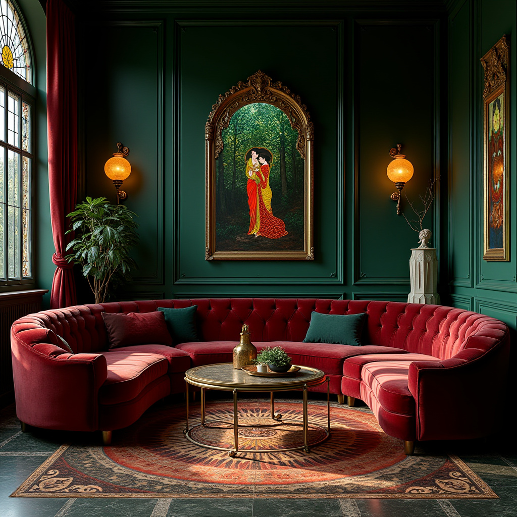 dark boho living room 17