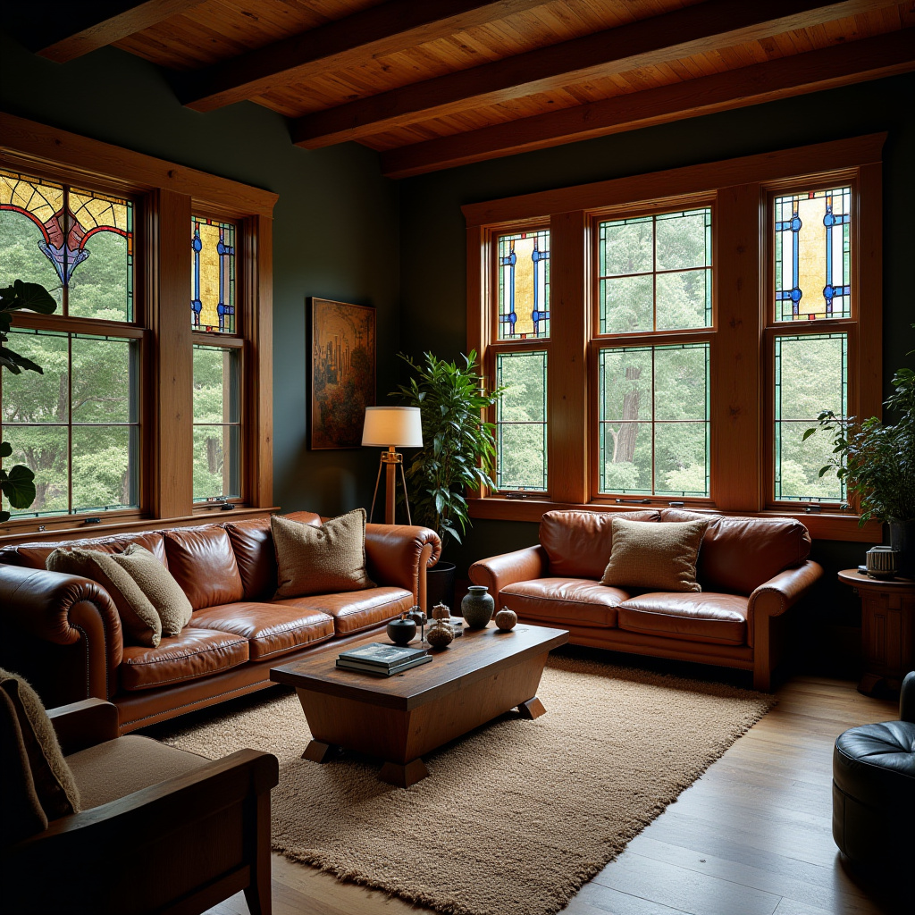 dark boho living room 22