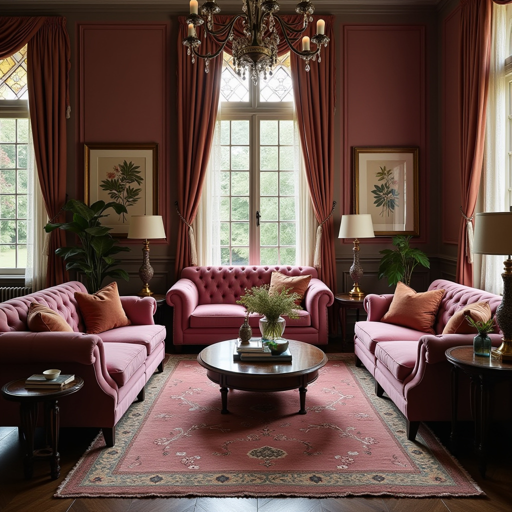 dark boho living room 33