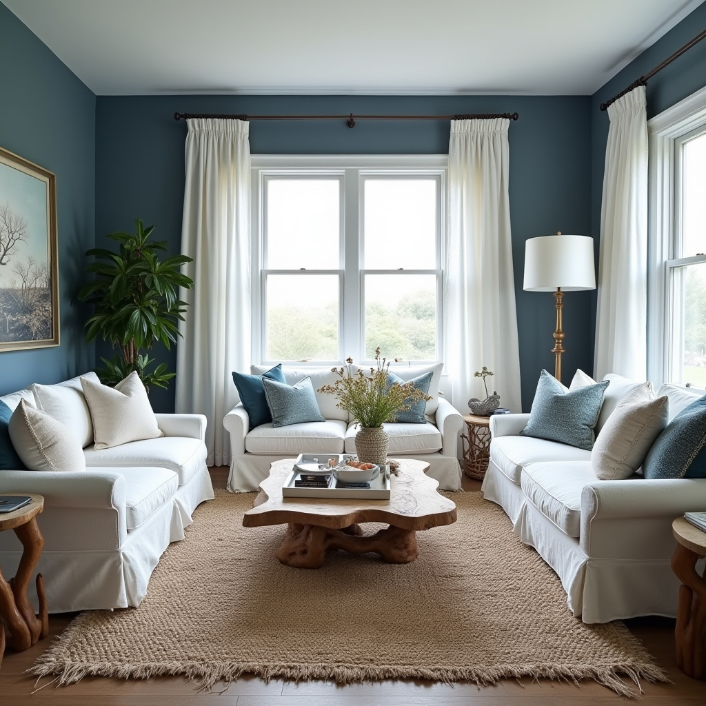 dark boho living room 38
