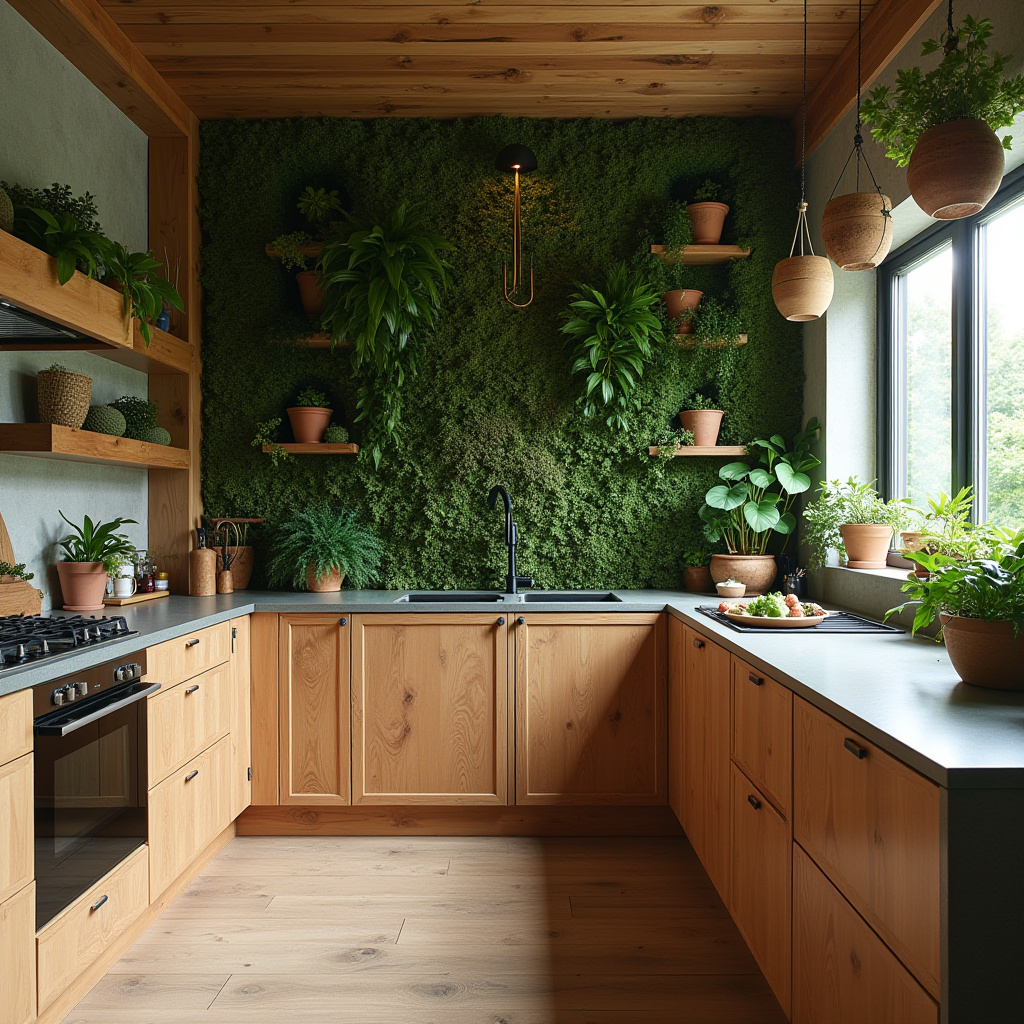 earthy boho kitchen 16