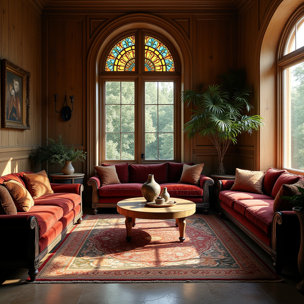 farmhouse boho living room 18