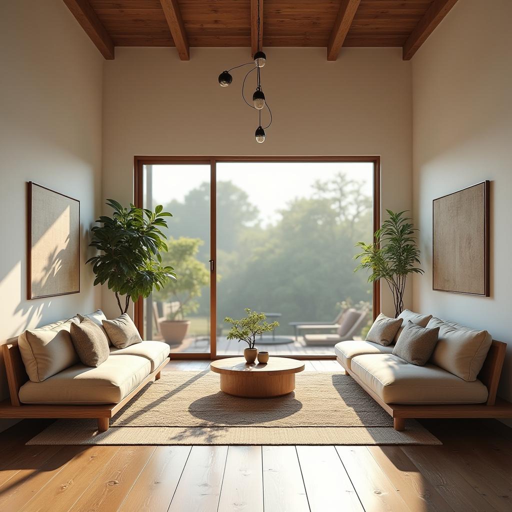 farmhouse boho living room 31