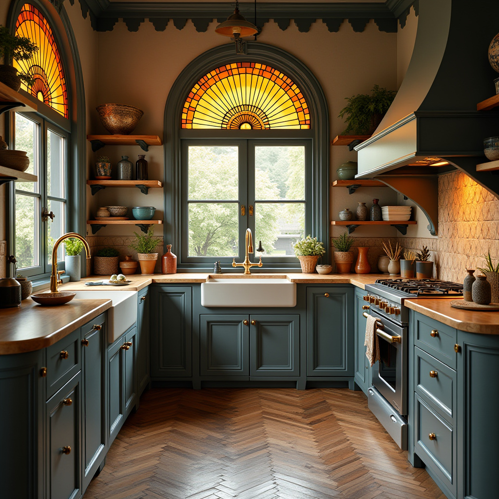 grey boho kitchen 18