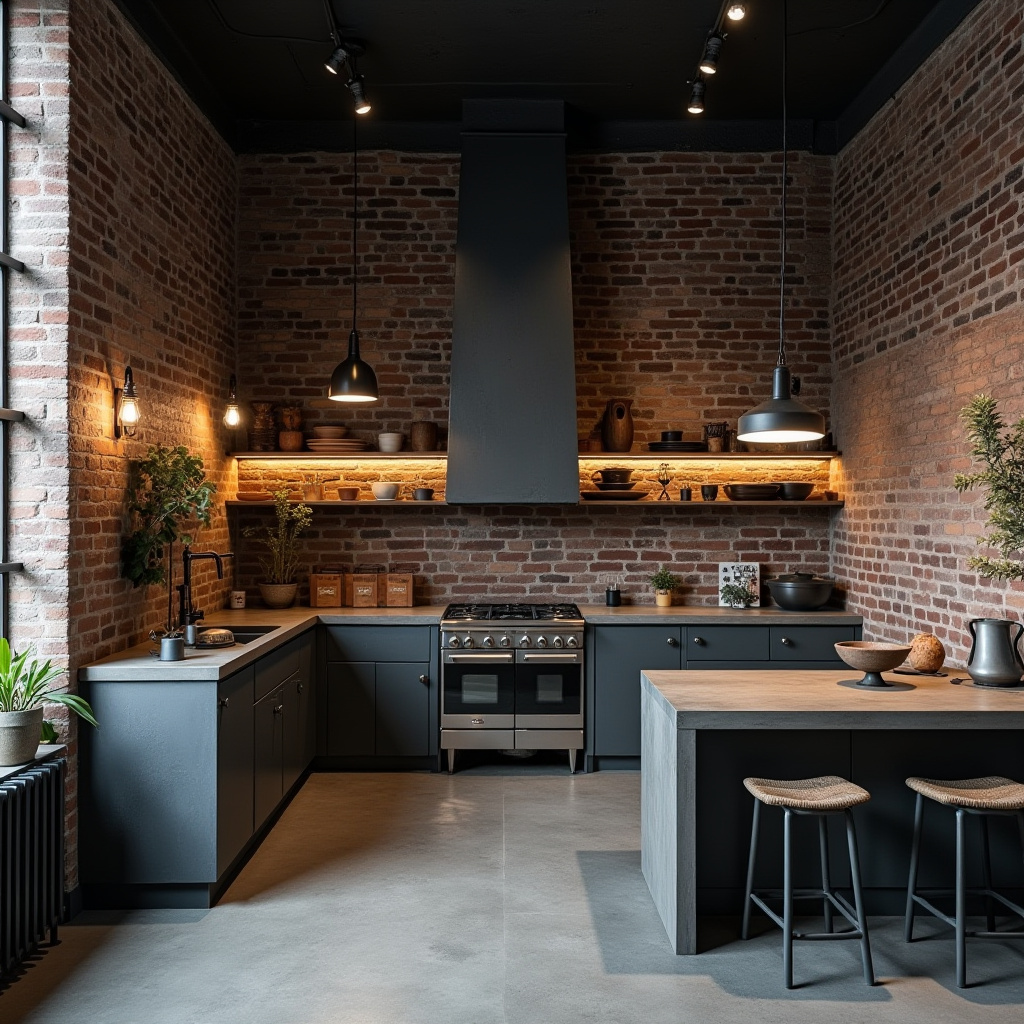 grey boho kitchen 29