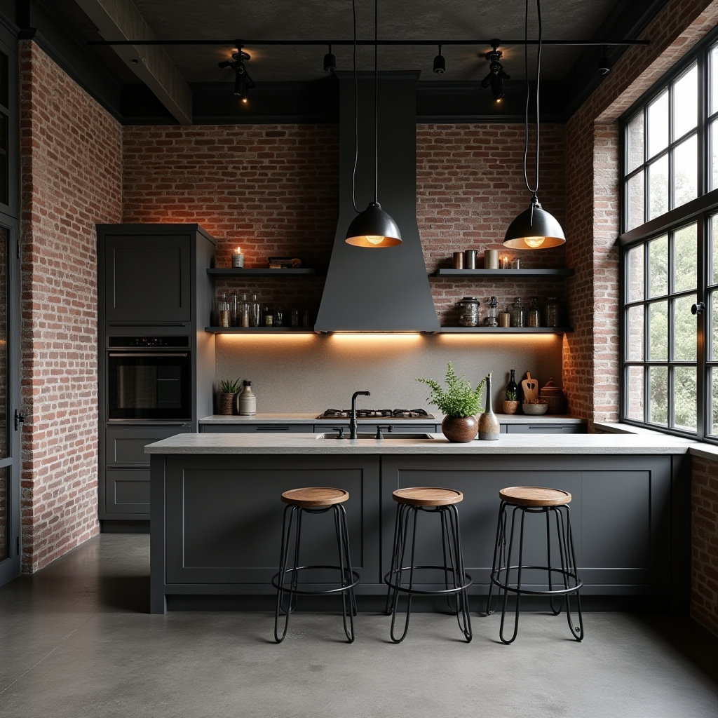 grey boho kitchen 30