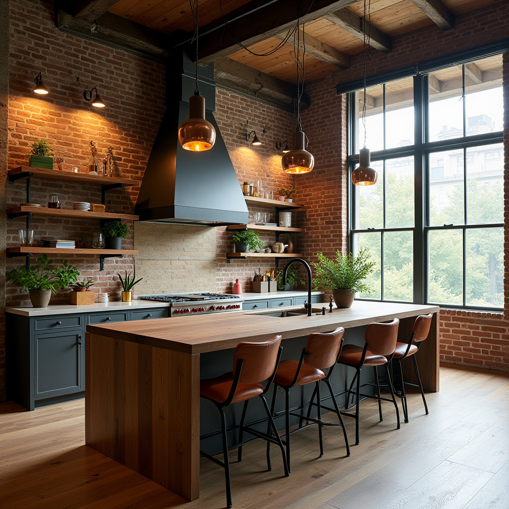 industrial boho kitchen 2
