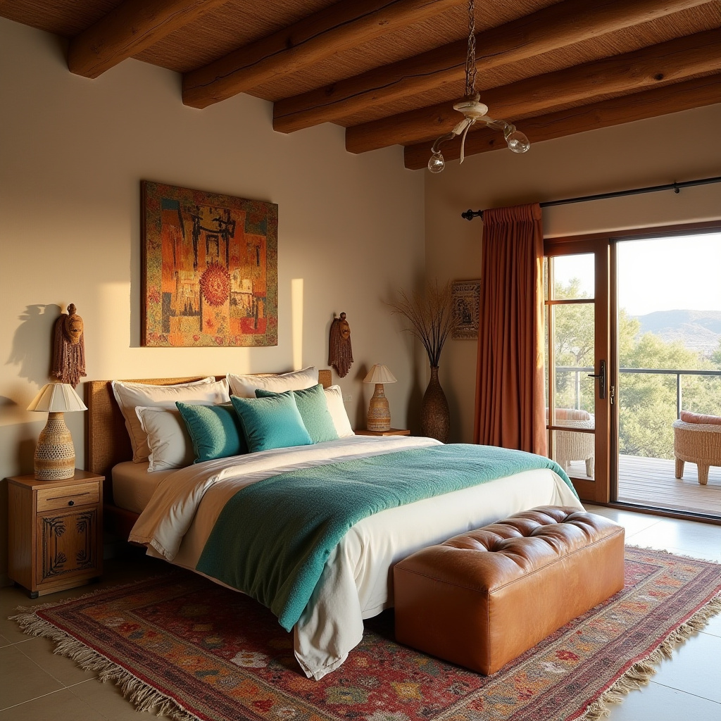 master room boho bedroom ideas 32
