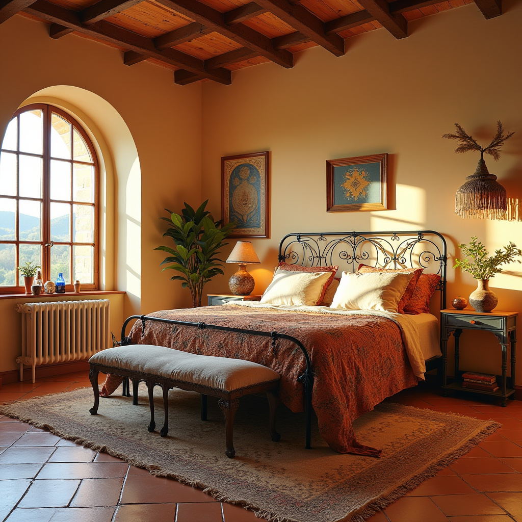 master room boho bedroom ideas 9