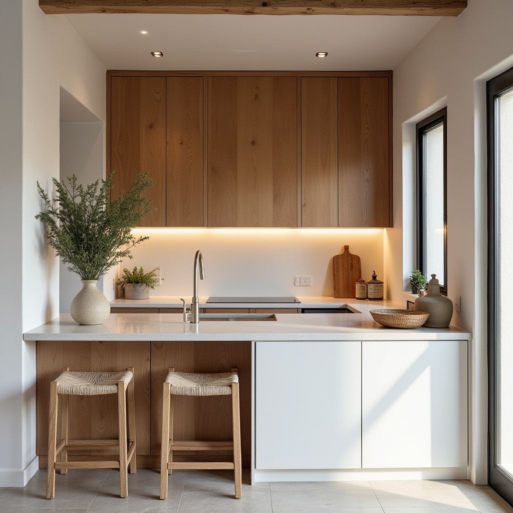 minimal boho kitchen 11