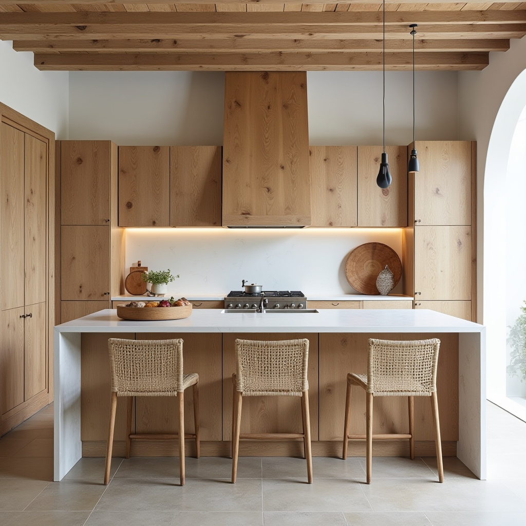 minimal boho kitchen 12