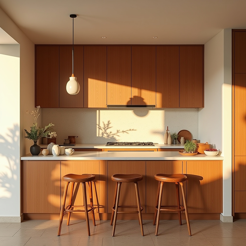 minimal boho kitchen 14