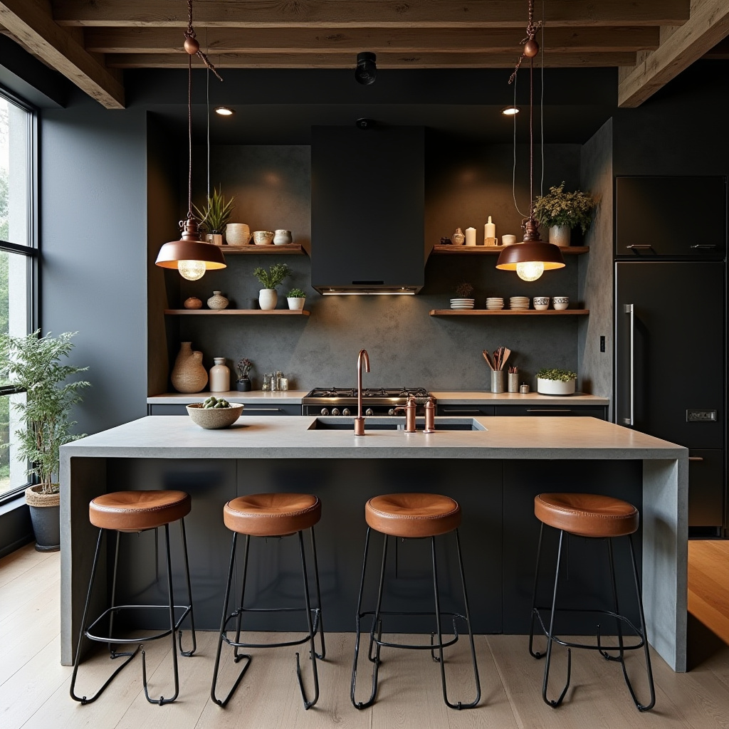 minimal boho kitchen 21