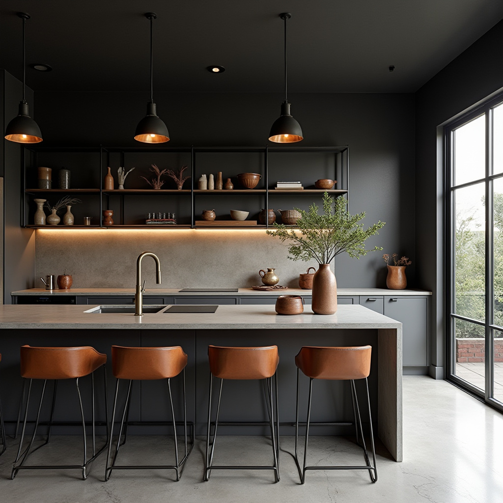 minimal boho kitchen 22