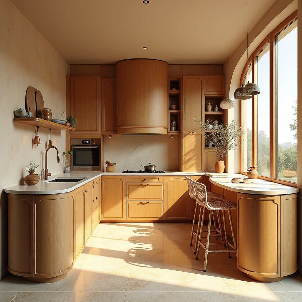 minimal boho kitchen 29