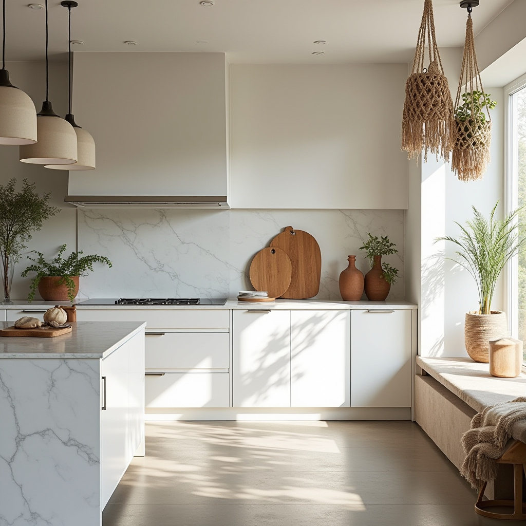 minimal boho kitchen 3