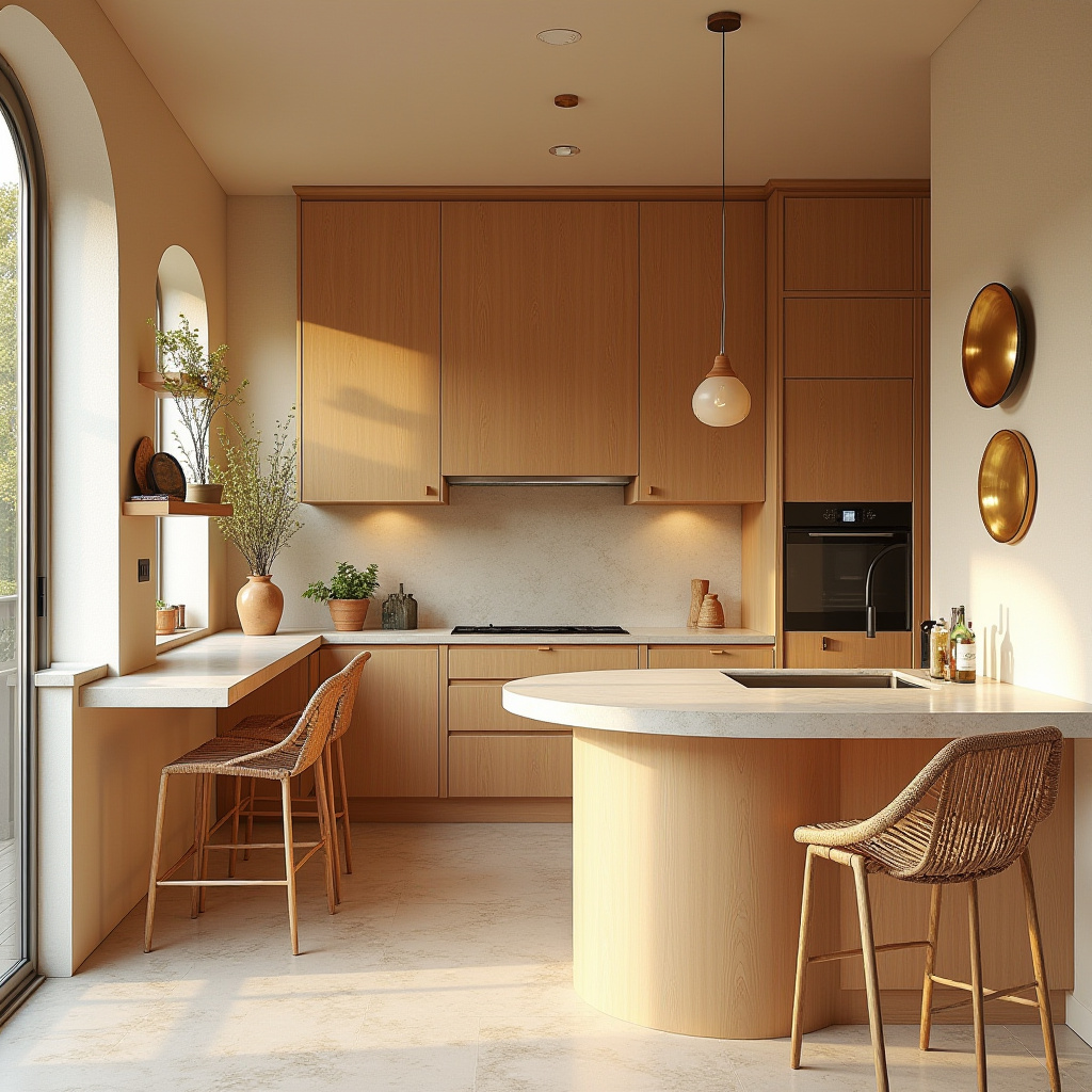 minimal boho kitchen 30