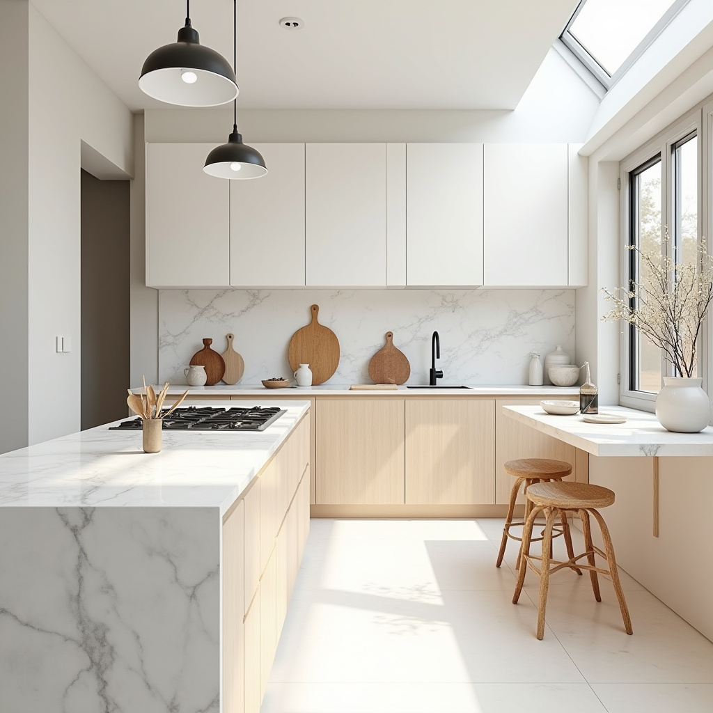 minimal boho kitchen 33