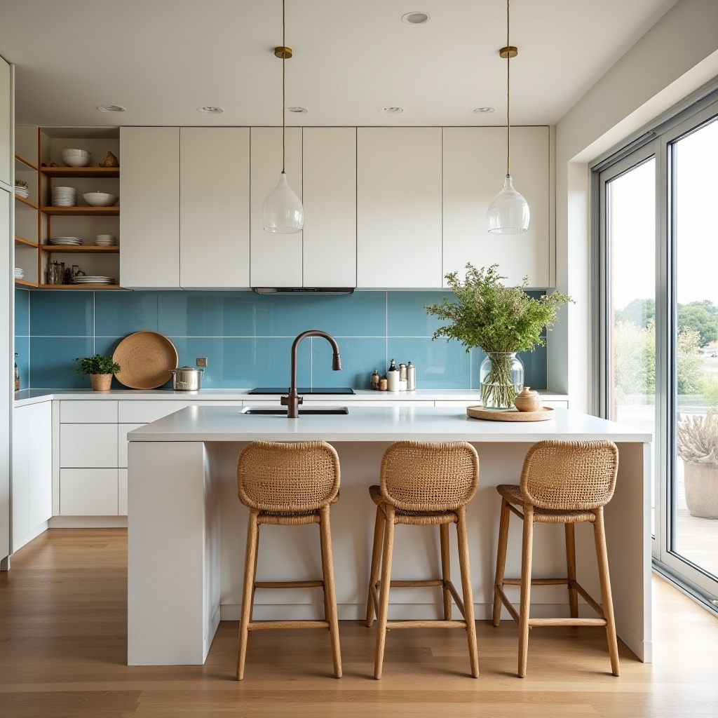 minimal boho kitchen 36