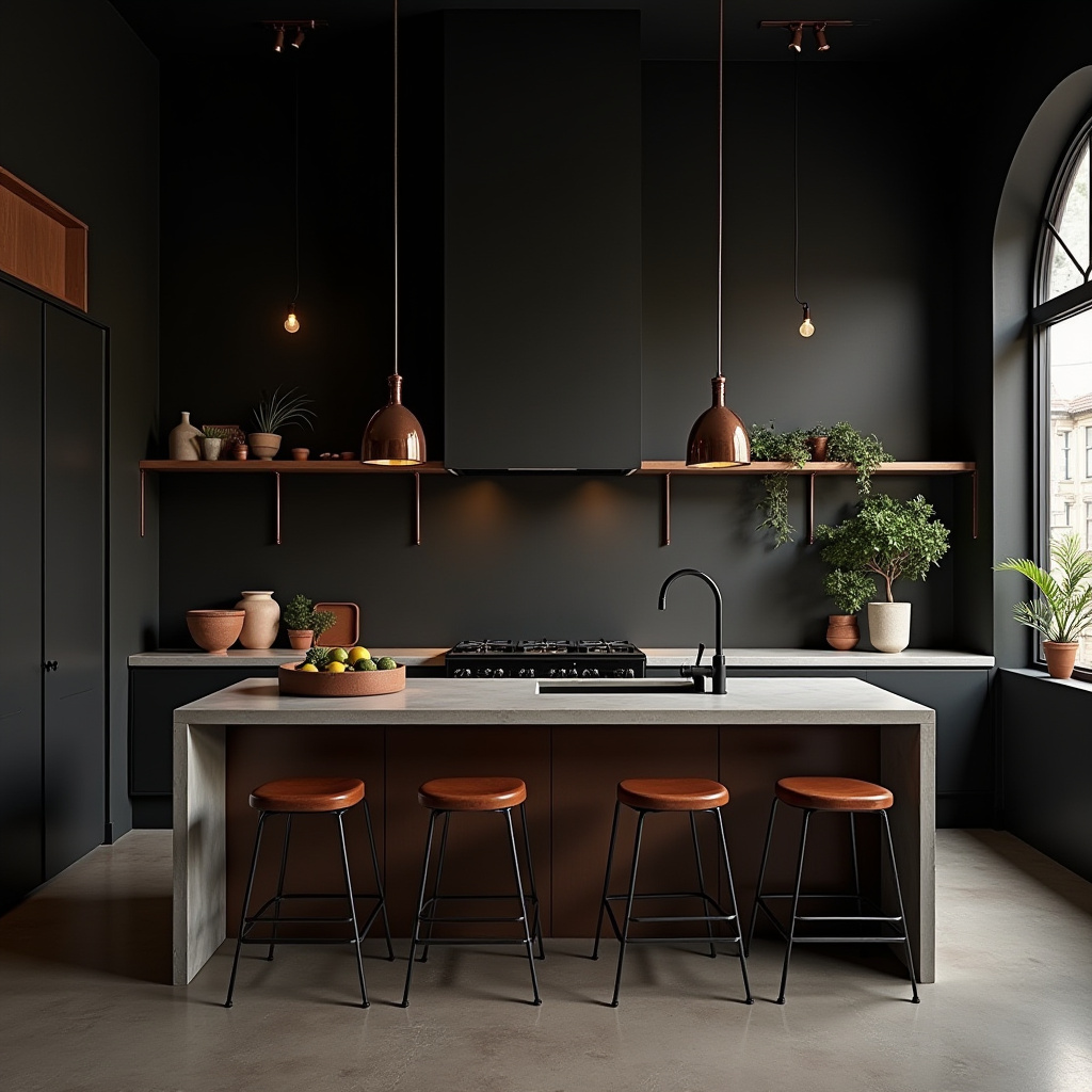 minimal boho kitchen 38