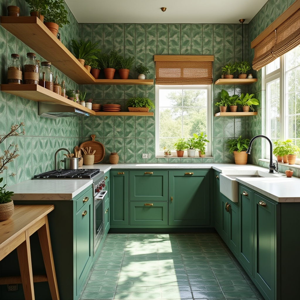 minimal boho kitchen 39