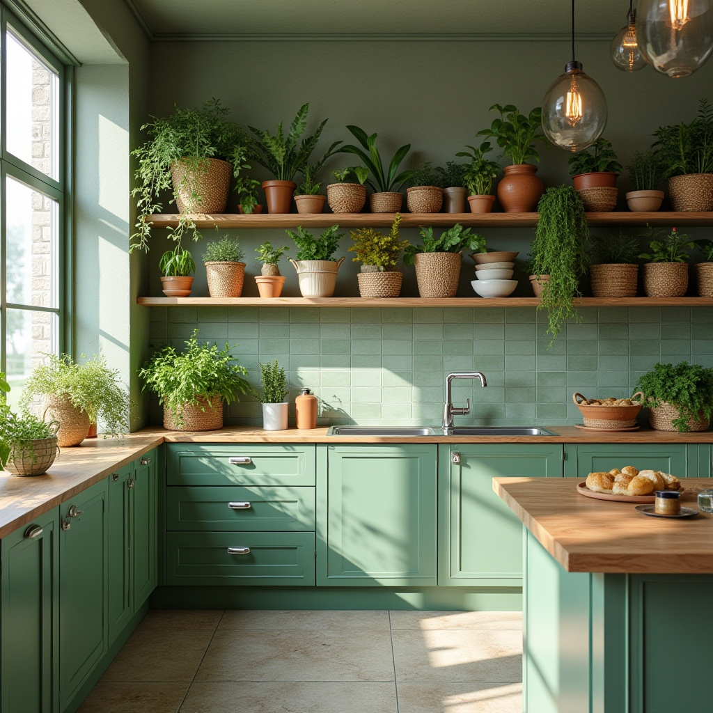 minimal boho kitchen 40