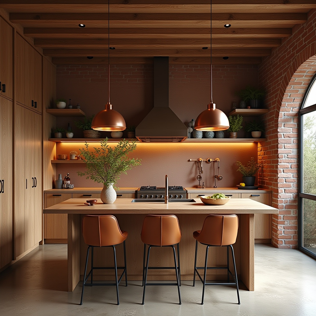 minimal boho kitchen 5