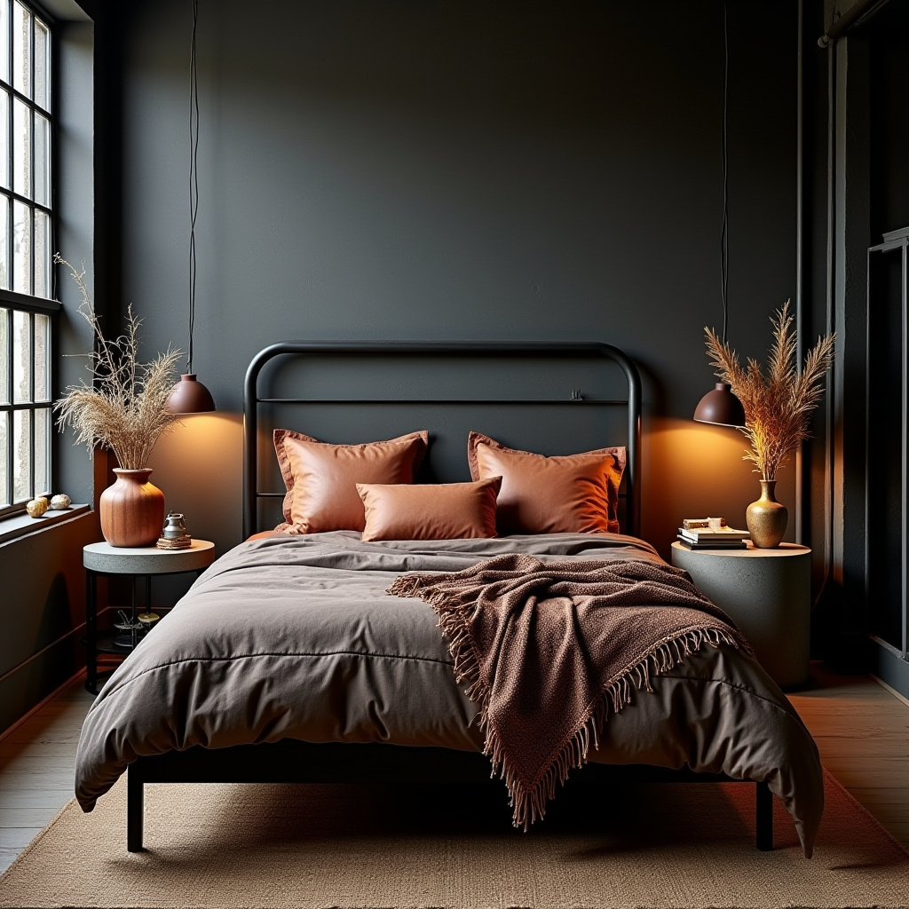 minimalist boho bedroom 11