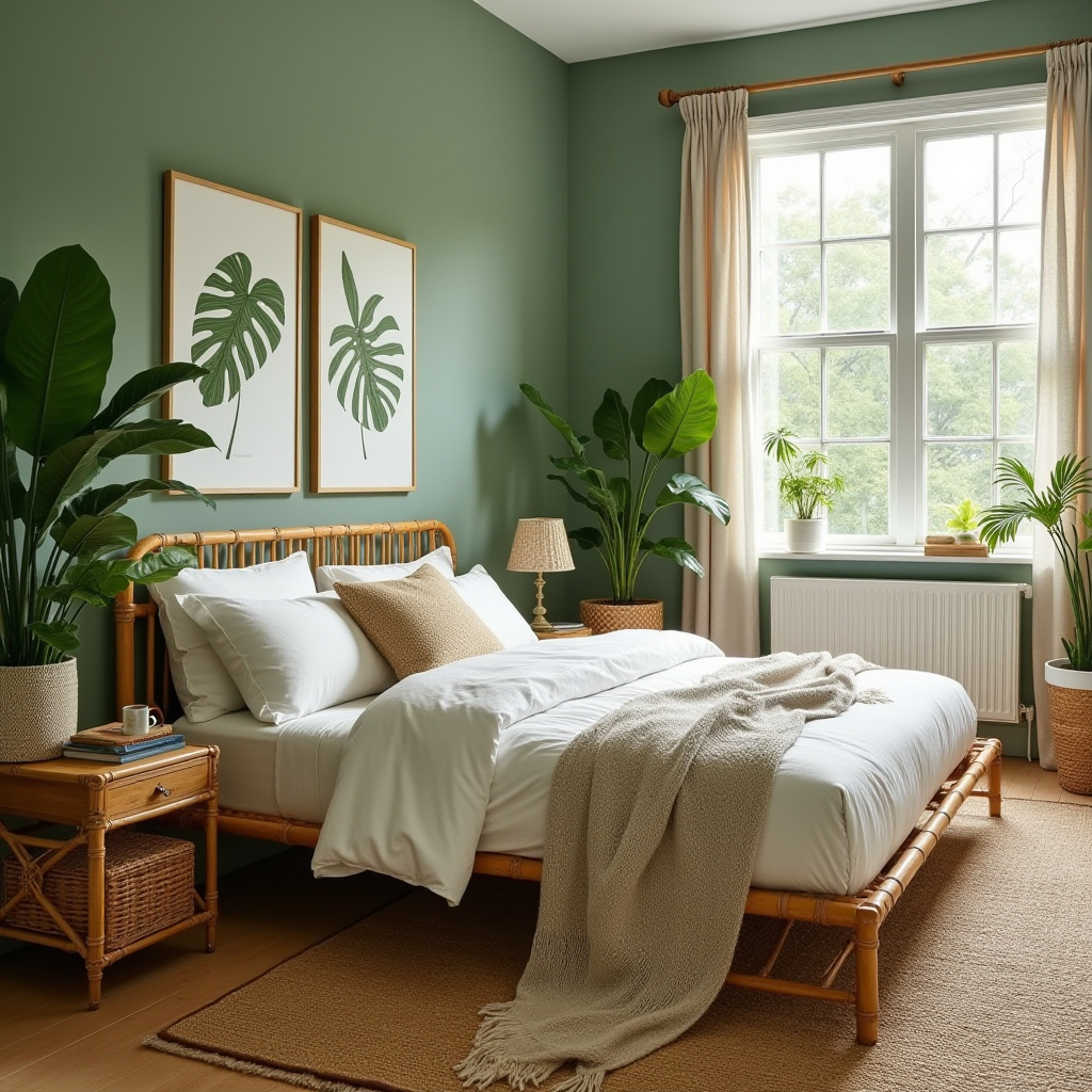 minimalist boho bedroom 15