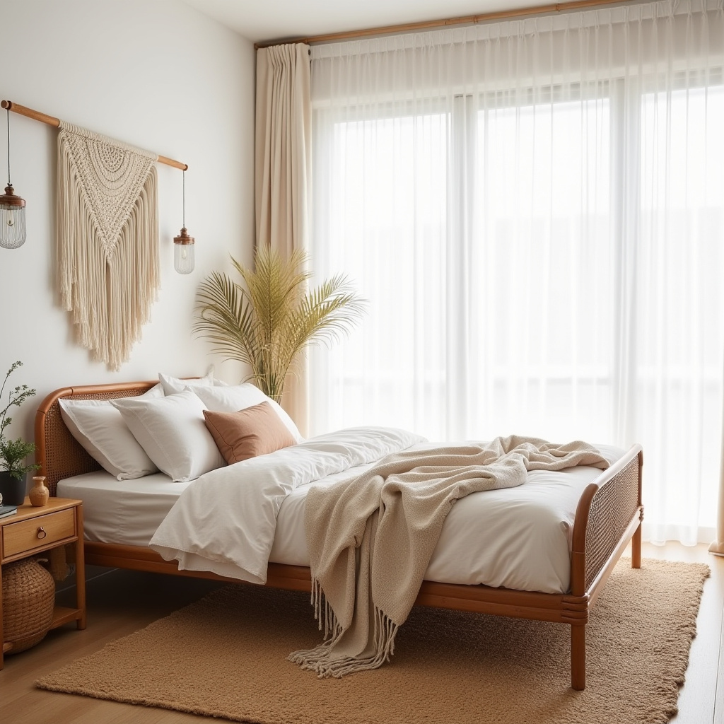 minimalist boho bedroom 2